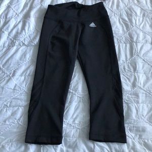 Adidas small climalite crops size small